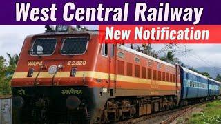 West Central Railway Recruitment 2023  WCR Railway Recruitment 2023