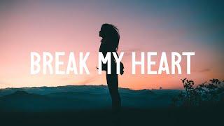 JC Stewart - Break My Heart Lyrics