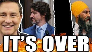 Trudeaus Coalition Comes To An END