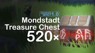 All 520 Mondstadt Chests Location  Genshin Impact The ONE AND ONLY GUIDE YOU EVER NEED