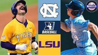 #4 North Carolina vs LSU EXCITING  Regional Final Game 6  2024 College Baseball Highlights