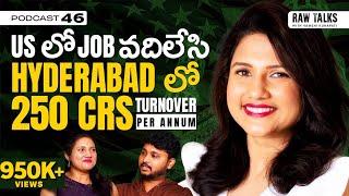 She Runs a 250 Crores Business Import & Export US marketing StrategiesRaw Talks Telugu Podcast-46