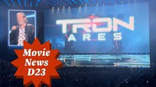 Tron Ares Movie News Jeff Bridges Jared Leto Evan Peters Reveal Plot & Composer at Disney’s D23