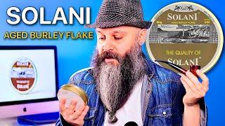 توتون پیپ سولانی ایجد برلی فلیک - Solani Aged Burley Flake