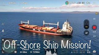 Container Ship Mission off-shore