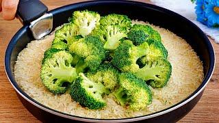 I cook broccoli like this every weekend A delicious broccoli casserole with rice recipe.
