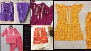 How to make girls clothes at home 2022-23 #2022 #eid # fashion #casualdress #dresses # short