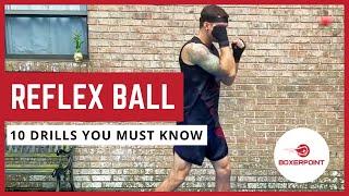 10 Reflex Ball Drills You Must Know Boxing Ball Tutorial