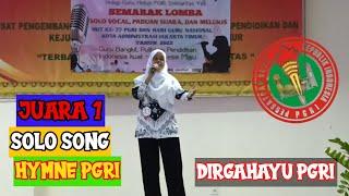 Hymne PGRI Lirik - Dirgahayu PGRI Juara I Tingkat Kabupaten Kota Jakarta Timur 2022