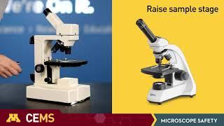 Using a Light Microscope Safety