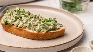 Crunchy Green Goddess Tuna Salad Recipe