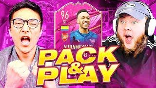 THEY DONT GET FASTER 87x10 +83x25 Packs FIFA 21 Pack & Play Futties Aubameyang w @KIRBZ63