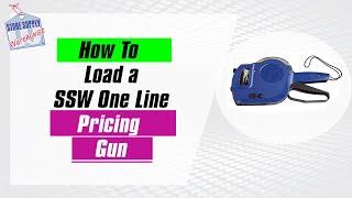Mastering Retail How to Load Your SSW One Line Pricing Gun