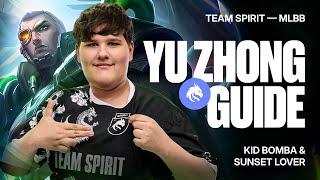 TEAM SPIRIT YU ZHONG GUIDE BY KID BOMBA