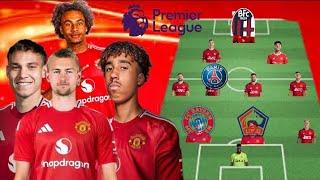 TEN HAG in DREAM LAND SEE NEW Man United DEADLY Line up Next Season Under Ten Hag  202425