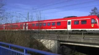 Zwei BR 612 Regioswinger als Regionalexpress unterwegs