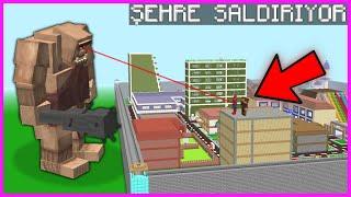 TEPEGÖZ ÇETESİ ŞEHRE SALDIRIYOR  - Minecraft