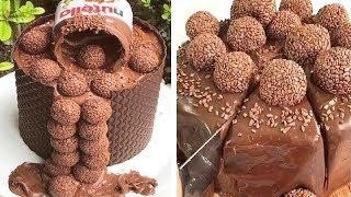 How To Make Chocolate Cake With Step By Step Instructions  Yummy Chocolate Cake Decorating Ideas