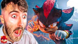 EL TRAILER DE SONIC 3 LA PELICULA EN ESPAÑOL 2024  VIDEOREACCION PELICULA SONIC LEON PICARON