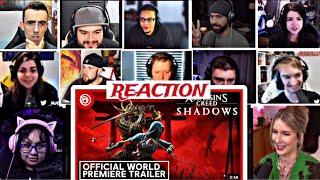Assassins Creed Shadows Official World Premiere Trailer Reaction Mashup