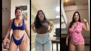 Sexy thick girl dances tiktok ft. Chubby pt.2