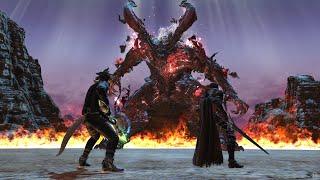 Ifrit Crossover Boss Fight & Ending  Final Fantasy XIV x FF16 Collab