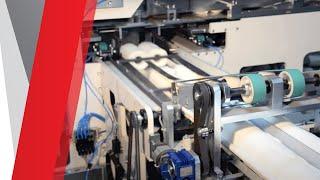 toilet paper wrapping machine RW1-X120 pilot made by STAX