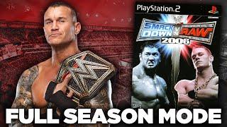 WWE SmackDown vs. RAW 2006 FULL SEASON MODE with Randy Orton