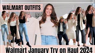 Walmart Early Spring Fashion Try on Haul  January 2024 Walmart