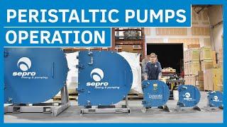 Peristaltic Pumps Operation  Sepro Mixing & Pumping