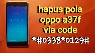 hapus pola oppo a37f tanpa pc