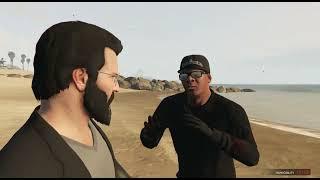 GTA V 4th ending  Michael kills Franklin #gta #gta5 #gameplay