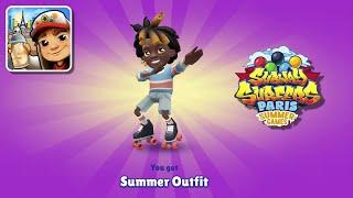 Phoenix Summer Outfit and Arrow Unlocked In Subway Surfers Paris 2024 Season Hunt - Mystery Hurdles