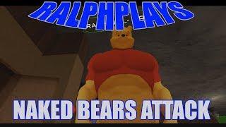 RalphPlays VRChat Naked Bears Chase Me While Interrupting Lolis Dancing