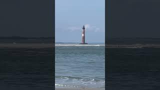 Morris Island Lighthouse #lighthouse  #travel #roadtripideas #southcarolina