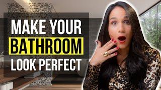 INTERIOR DESIGN TOP 5 Decor Tips To Make Your BATHROOM Look PERFECT Material Design Ideas & Tips