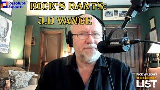 J.D Vance The Lying Liar Who Lies  Ricks Rants