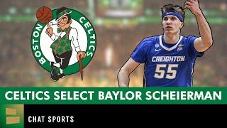 BREAKING Celtics Select Baylor Scheierman With Pick 30 In 2024 NBA Draft Full Details & Reaction