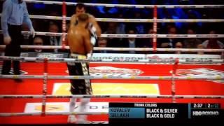 Kovalev vs Sillakh knockout