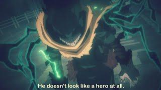 Deku leaves All Might and become a true Dark Deku  My Hero Academia Season 6 Episode 22 English Sub