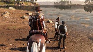 Dutch and Javier Talk about the Gangs Future #rdr2 #gameplay #rtx #pc