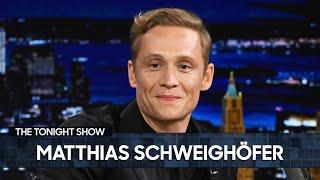 Matthias Schweighöfer Challenges Jimmy to a German Quiz Extended  The Tonight Show