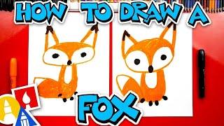 HOW TO DRAW A CUTE FOX BY CREATIVE CORNER