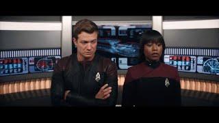 Star Trek Picard 3x7 Jack Crusher Flirts with Sidney LaForge