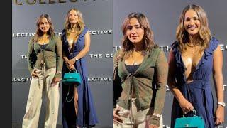 Neha Sharma Aisha Sharma Both  Sister Looking like wow  At Store launch in Mumbai