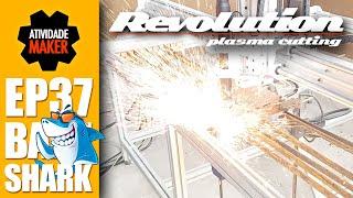 CNC Plasma Projeto Completo #37  Plasma cutting - Primeiros Cortes