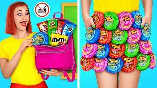 How to Sneak Candy into Class  Funny Situations by TeenDO Challenge