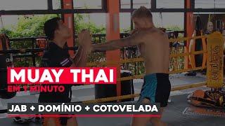 MUAY THAI EM 1 MINUTO #17  Aprenda mais uma forma de encurtar distância dominando a guarda