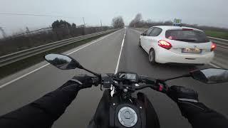 Ride to school  Yamaha mt 125 2022