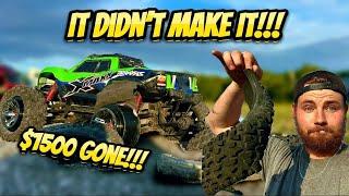 Traxxas XMAXX Got Ripped to Pieces Totaled